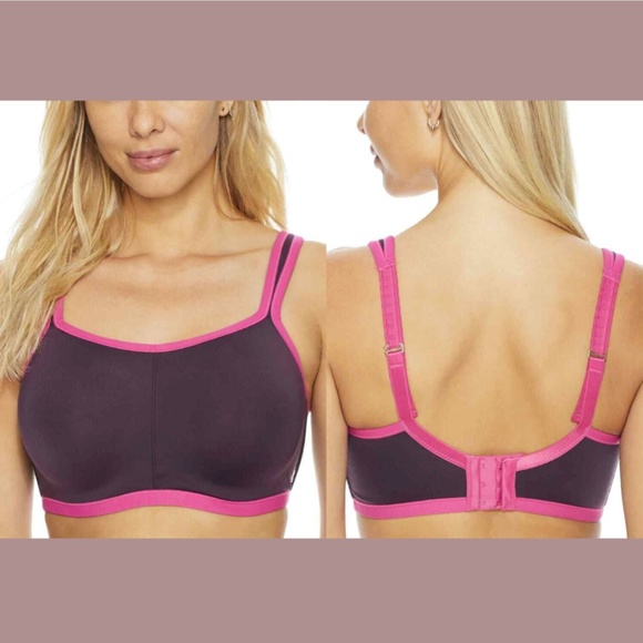 Natori Other - NWT Natori [ 32C ]‎ Yogi Convertible Sports Bra in Sumac /Electric Pink